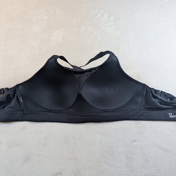 Under Armour Black Fitted High Support Sports Bra - Picture 4 of 6